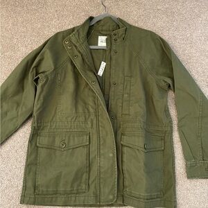 NWT- Madewell Women Military Jacket